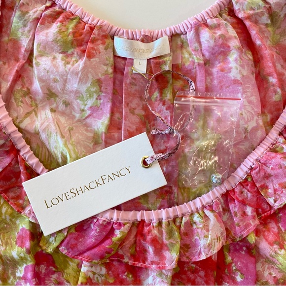 LoveShackFancy Safiya Mini Dress - Picture 8 of 14